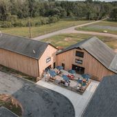 Flounder Brewing located at Carriage Farms