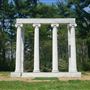 Princeton Battlefield State Park - Colonnade and Gravesite