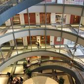 Rutgers University-Newark - Center for Law and Justice, Exterior and Rotunda
