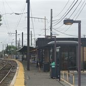 Jersey Avenue Train Station