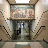 Closed West End Elementary School - Hallways and Bathrooms