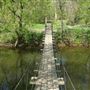 Institute Woods - Swinging Bridge Over Stony Brook