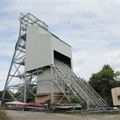 Sterling Hill Mining Museum - Mountaintop and Storehouse