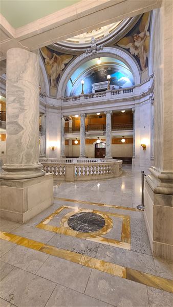 Justice William J. Brennan Jr. Courthouse - Rotunda-2nd Floor (7/10/2024 - Credits: HCOCHA/TD records)