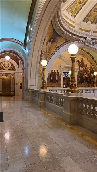 Justice William J. Brennan Jr. Courthouse - Rotunda-4th Floor (7/10/2024 - Credits: HCOCHA/TD records)