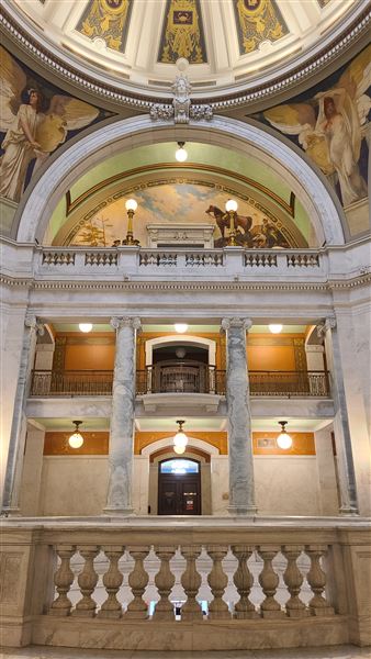Justice William J. Brennan Jr. Courthouse - Rotunda-2nd Floor (7/10/2024 - Credits: HCOCHA/TD records)