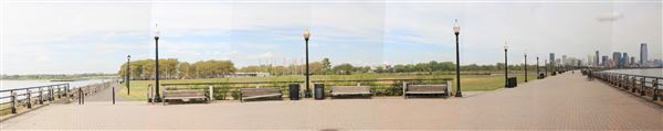 Liberty State Park - Pesin Drive Grove and South Lawn