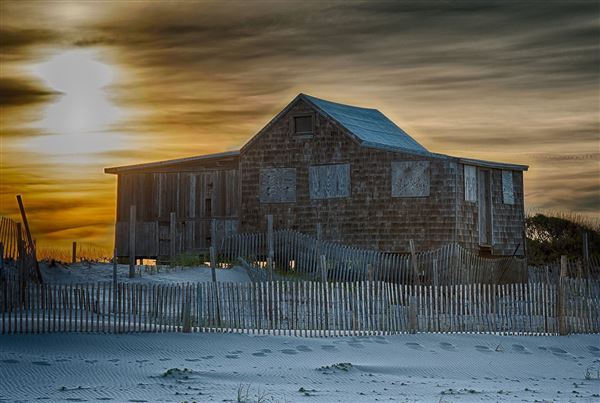 Island Beach State Park - Judge's Shack