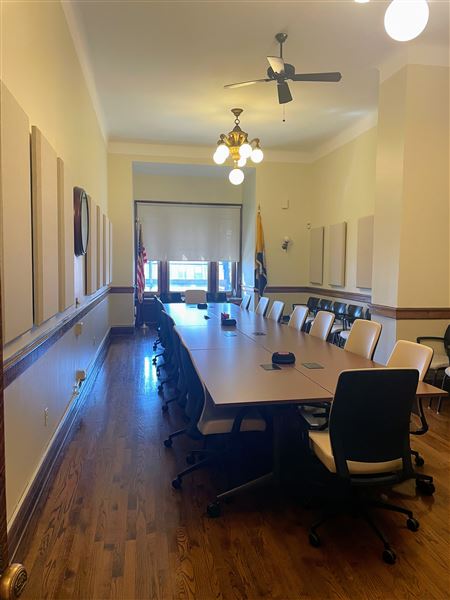 Justice William J. Brennan Jr. Courthouse - 1st Floor- County Executive Conference Room (6/30/2025 - Credits: Rosa Mundell)