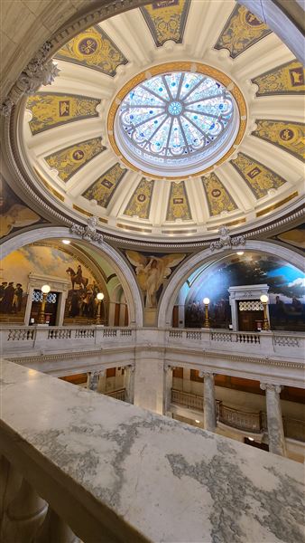 Justice William J. Brennan Jr. Courthouse - Rotunda-4th Floor (7/10/2024 - Credits: HCOCHA/TD records)