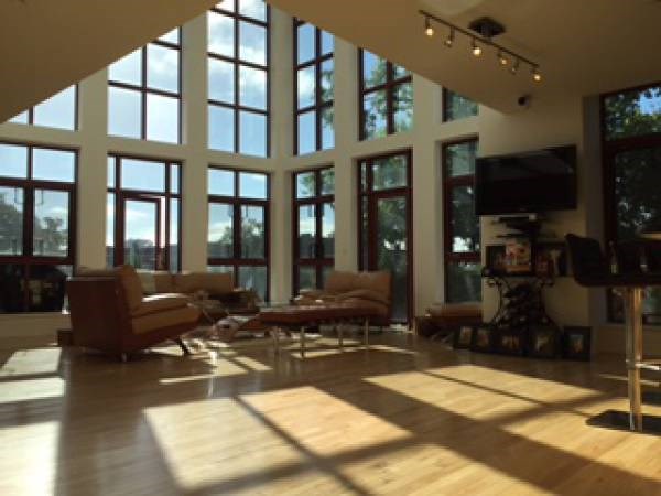 Top 23 Luxury Penthouse Rooftop Terrace Designs 2026 - Industrial Penthouse With Outdoor Space